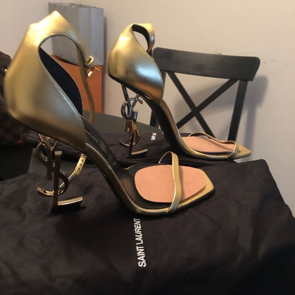 ysl opyum gold heel